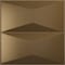 Ekena Millwork 11 7/8in. W x 11 7/8in. H Aberdeen EnduraWall Decorative 3D Wall Panel Covers 0.98 Sq. Ft. WP12X12ABCCB - alternate 1
